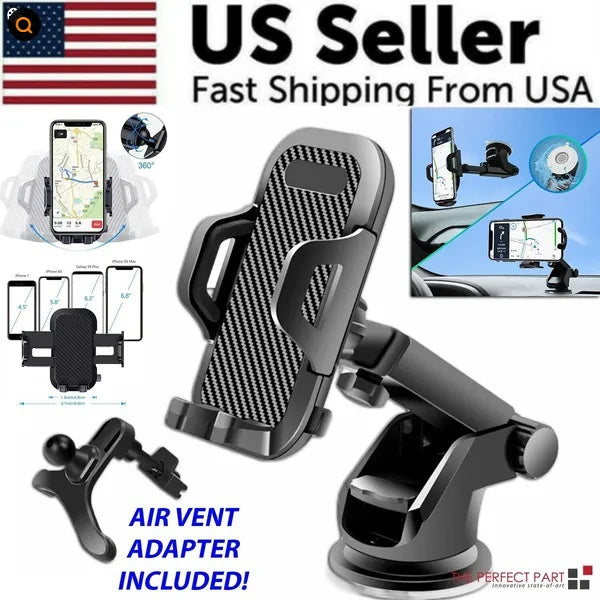 Universal Mount Holder Car Stand For Mobile Cell Phone GPS